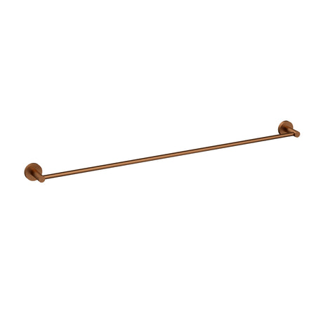 Otus Slimline SS304 Towel Rail Single 900mm - Brushed Copper