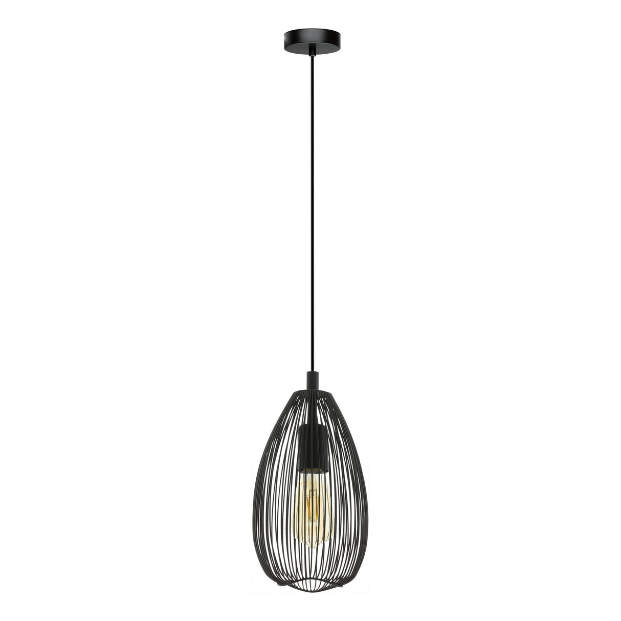 CLEVEDON Black Pendant Light-Clearance