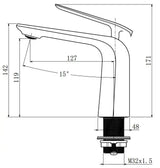 Esperia Basin Mixer