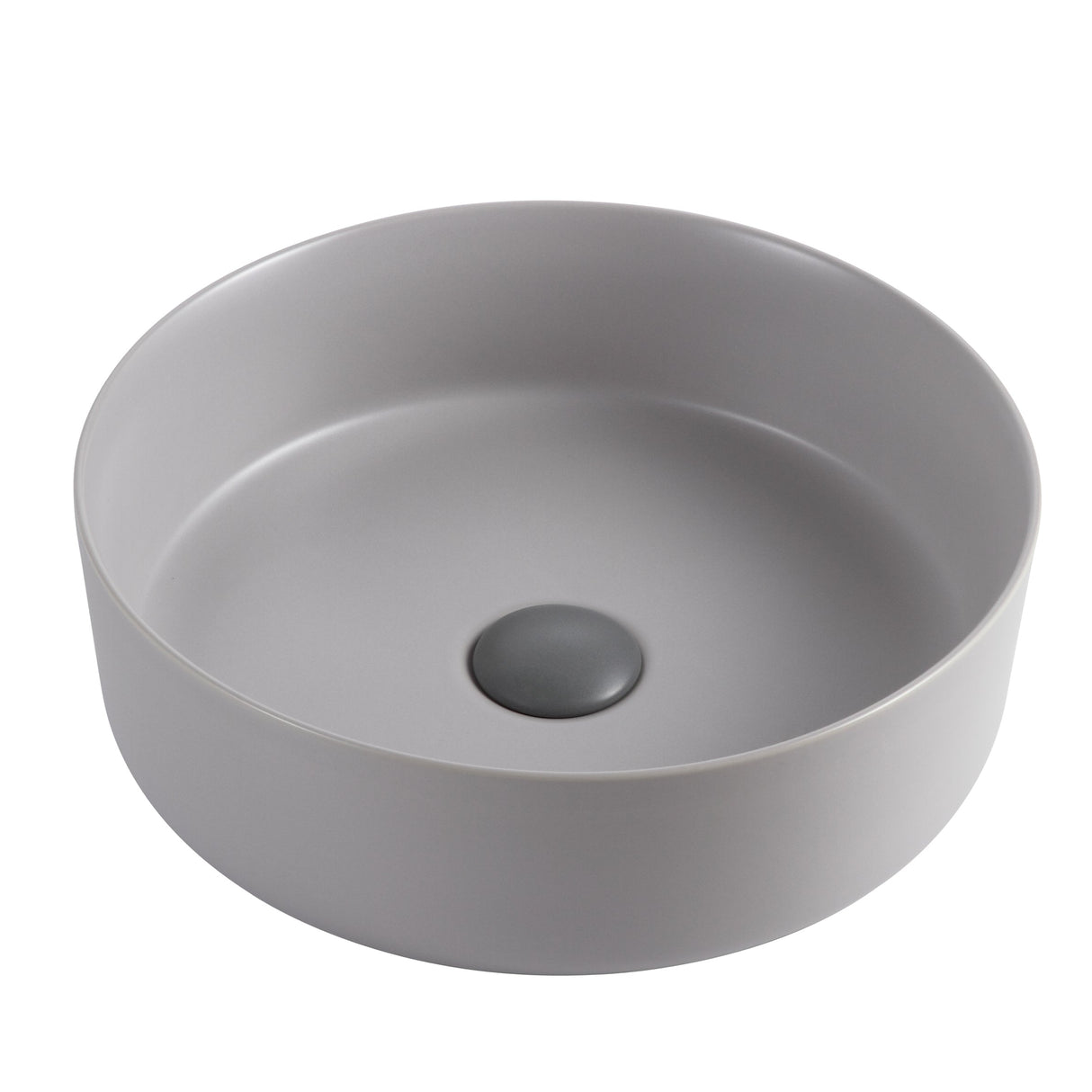 ABS Round Matt Grey Basin (Round: 360x360x120)
