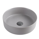 ABS Round Matt Grey Basin (Round: 360x360x120)
