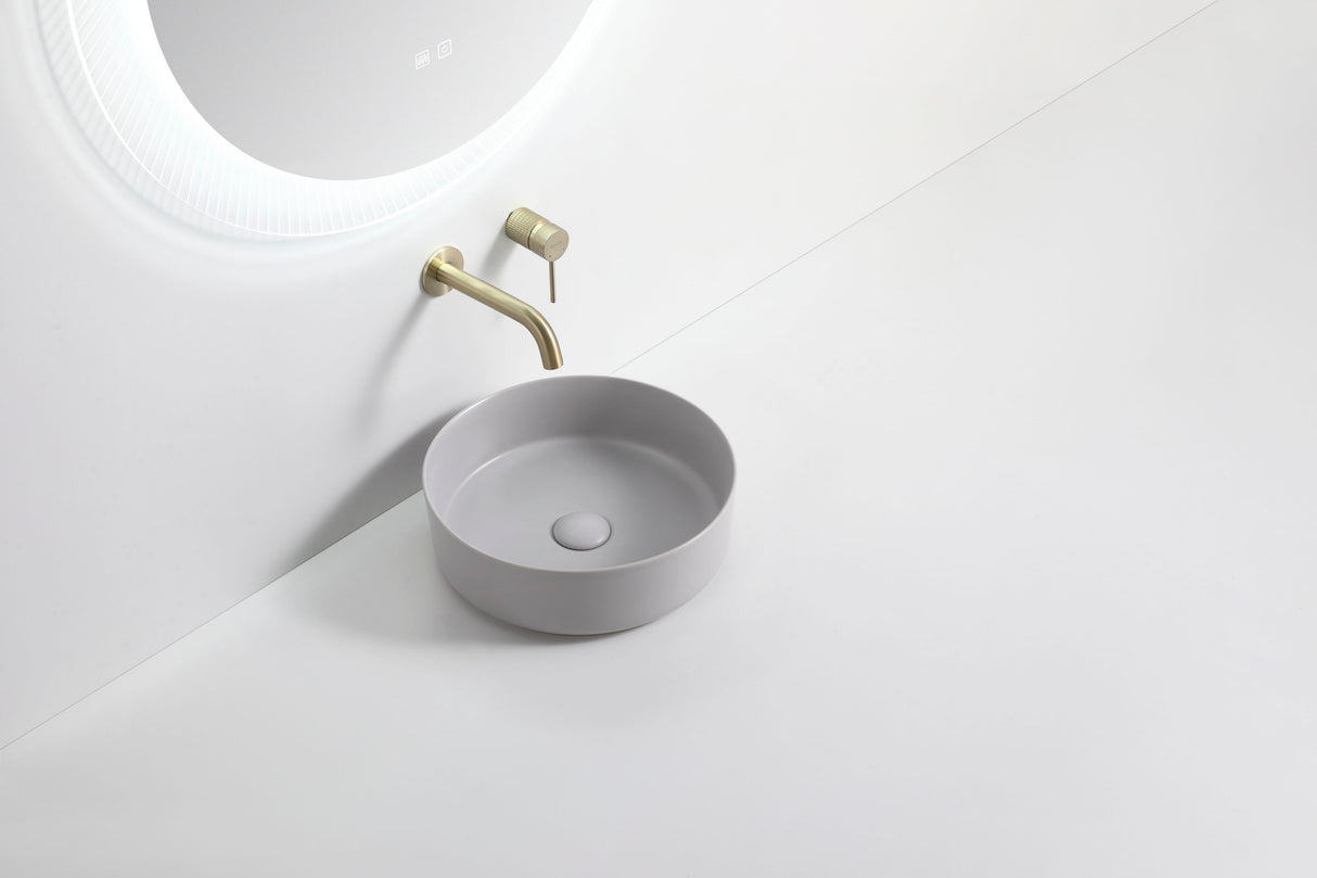 ABS Round Matt Grey Basin (Round: 360x360x120)