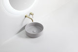 ABS Round Matt Grey Basin (Round: 360x360x120)