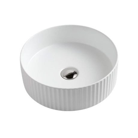 Above Counter White Basin Ceramic