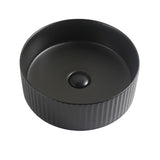 Above Counter White Basin Ceramic (Round: 360x360x120)