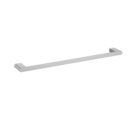 Cora Single Towel Rail 600 mm - Brushed Nickel