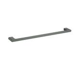 Cora Single Towel Rail 600 mm - Brushed Gun Metal