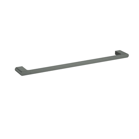 Cora Single Towel Rail 600 mm - Brushed Gun Metal