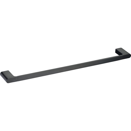 Cora Single Towel Rail 600 mm - Matte Black