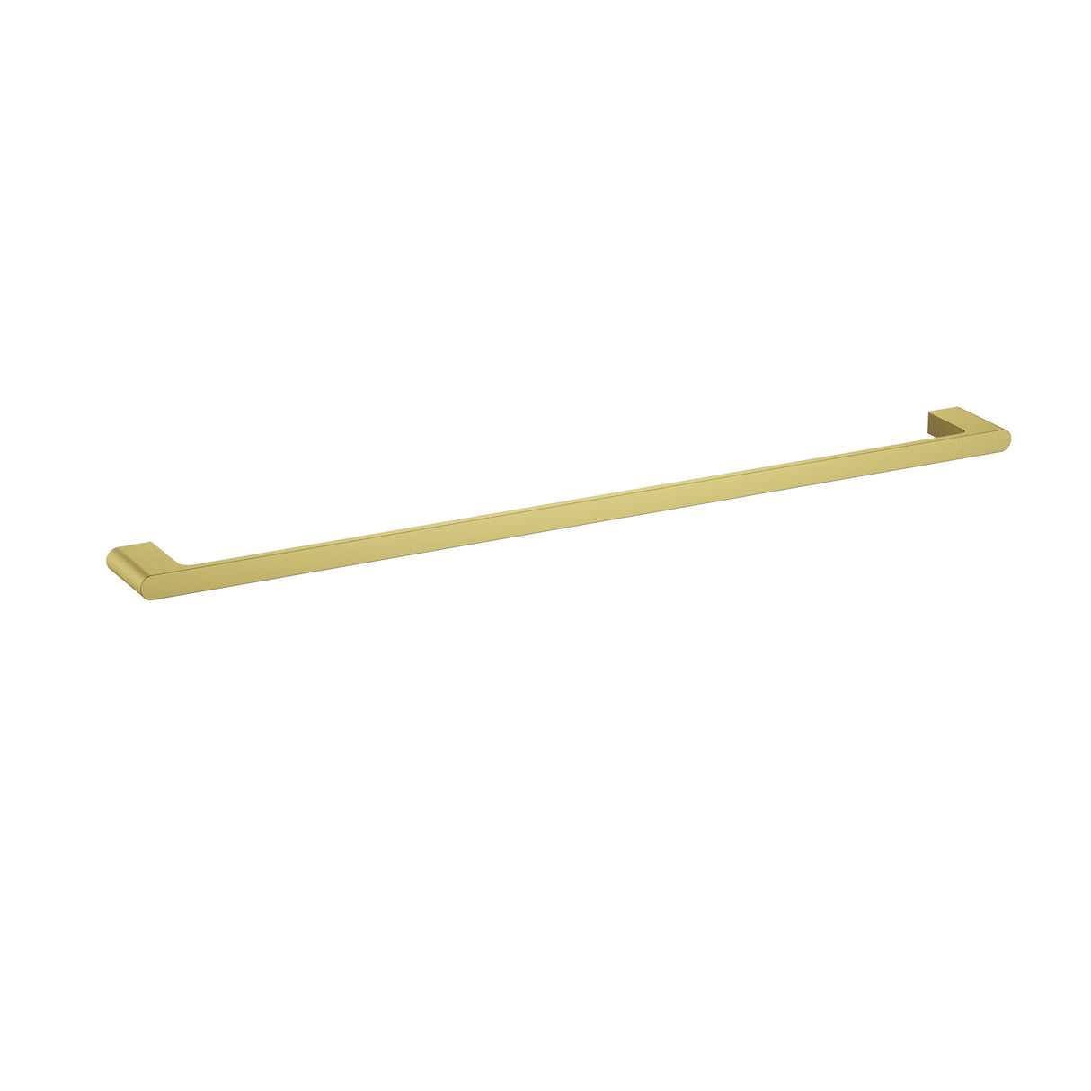 Cora Single Towel Rail 800 mm - Brushed Gold