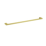 Cora Single Towel Rail 800 mm - Brushed Gold