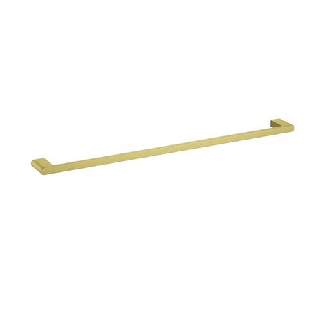 Cora Single Towel Rail 800 mm - Brushed Gold
