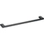 Cora Single Towel Rail 800 mm - Matte Black