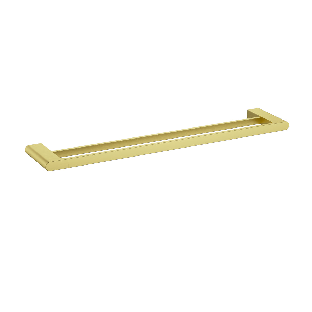 Cora Double Towel Rail 600 mm - Brushed Gold