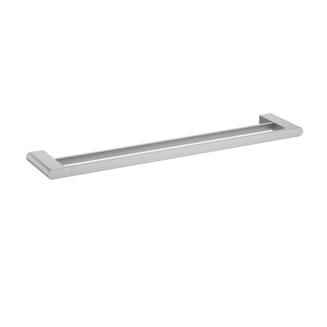 Cora Double Towel Rail 600 mm - Brushed Nickel