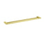 Cora Double Towel Rail 800 mm - Brushed Gold