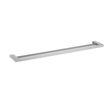 Cora Double Towel Rail 800 mm - Brushed Nickel