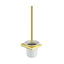 Cora Toilet Brush Holder - Brushed Gold