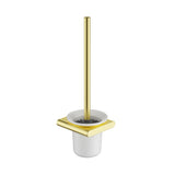 Cora Toilet Brush Holder - Brushed Gold
