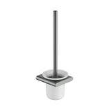 Cora Toilet Brush Holder - Brushed Gun Metal