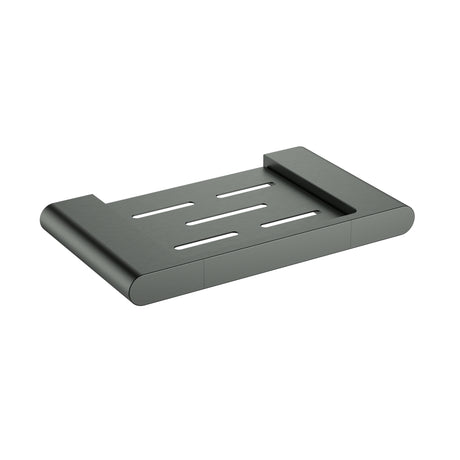 Cora Soap Holder - Brushed Gun Metal