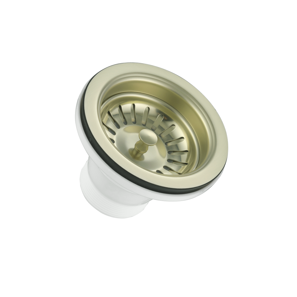 Kitchen Sink Basket Waste (French Gold)- Clearance