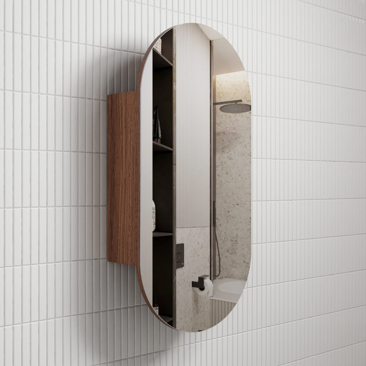 AULIC Beau Monde Shaving Cabinet 450mmW