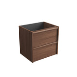 VENETTA Framed Wall Hung Vanity Walnut (All Sizes)