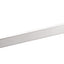 Flores Single Towel Rail 600 mm - Brushed Nickel