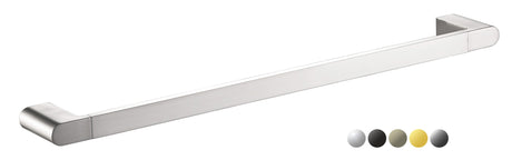 Flores Single Towel Rail 800 mm - Chrome