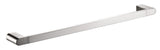 Flores Single Towel Rail 800 mm - Brushed Nickel