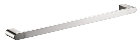 Flores Single Towel Rail 800 mm - Brushed Nickel
