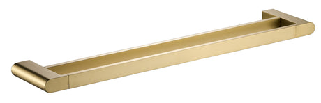 Flores Double Towel Rail 800 mm - Brushed Gold