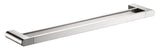 Flores Double Towel Rail 800 mm - Brushed Nickel