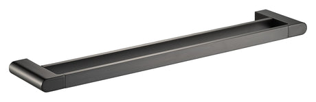 Flores Double Towel Rail 800 mm - Brushed Gun Metal
