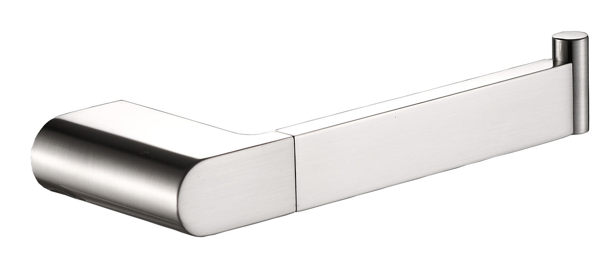 Flores Toilet Roll Holder - Brushed Nickel