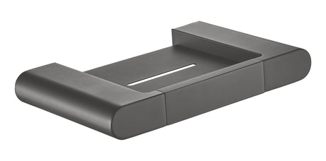 Flores Soap Holder - Brushed Gun Metal