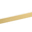 Ceram Single Towel Rail 800 mm - Brushed Gold