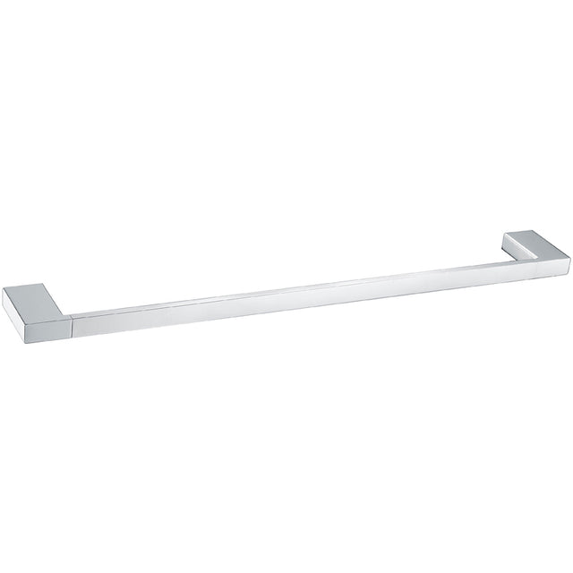 Eden Single Towel Rail 600 mm - Chrome