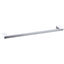 Eden Single Towel Rail 800 mm - Chrome & White