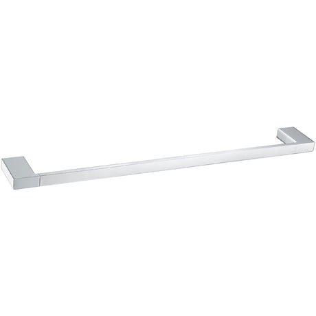 Eden Single Towel Rail 800 mm - Chrome