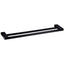 Eden Double Towel Rail 800 mm - Matte Black
