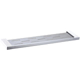 Eden Cosmetic Shelf - Chrome & White
