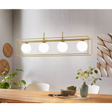 VALLASPRA pendant light Glass white