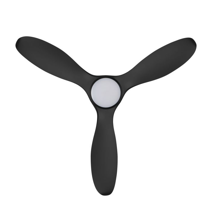 Ceiling Fan with Light NOOSA 69 UV Resistant Black-Matt