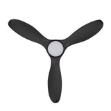 Ceiling Fan with Light NOOSA 69 UV Resistant Black-Matt