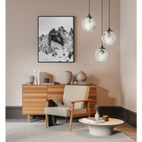 ARISCANI pendant light Steel Black