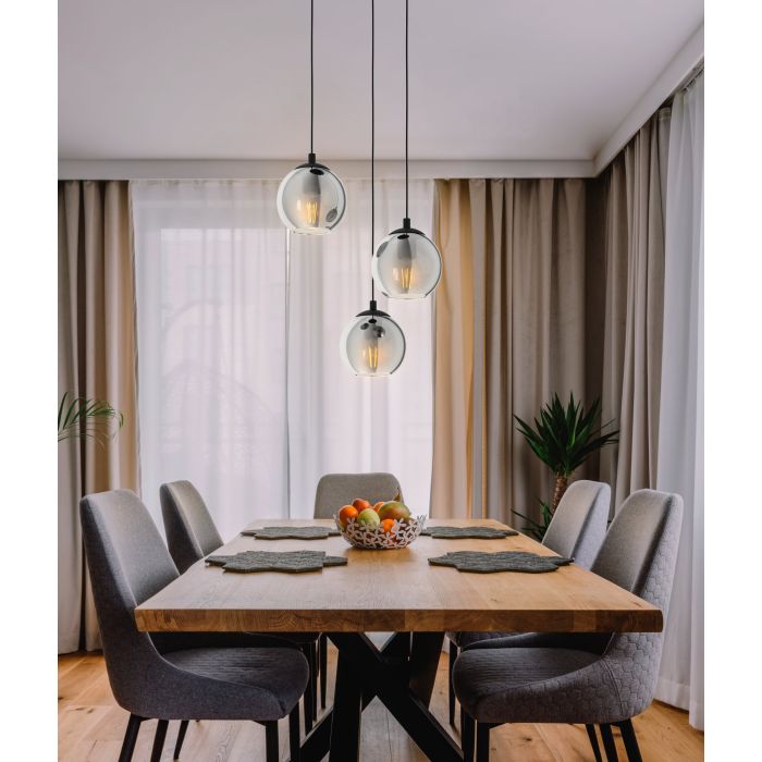 ARISCANI pendant light Steel Black