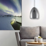 ALOBRASE pendant light (Chrome)-Clearance