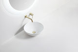 ABS White Art Basin (Round: 400x400x150)-Clearance